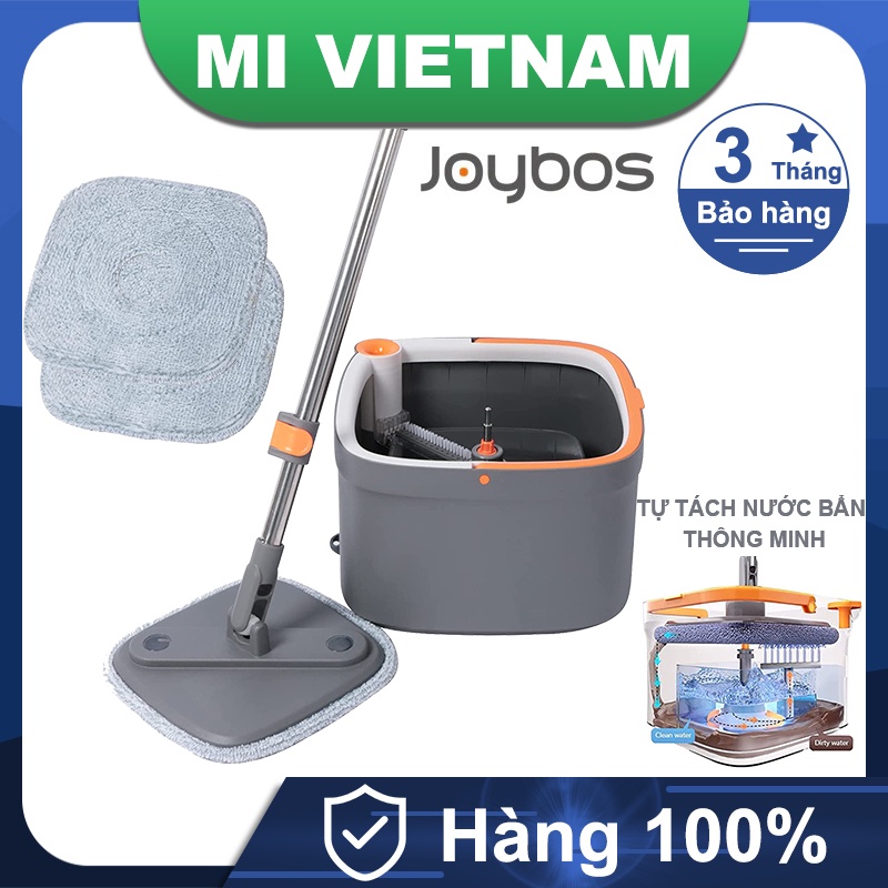 Đồ lau nhà tự vắt 2 ngăn Xiaomi Joybos M16 tự tách nước bẩn thông minh