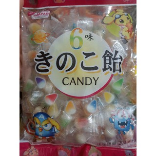 Kẹo dẻo nấm Trái cây Nhật Bản túi 200g