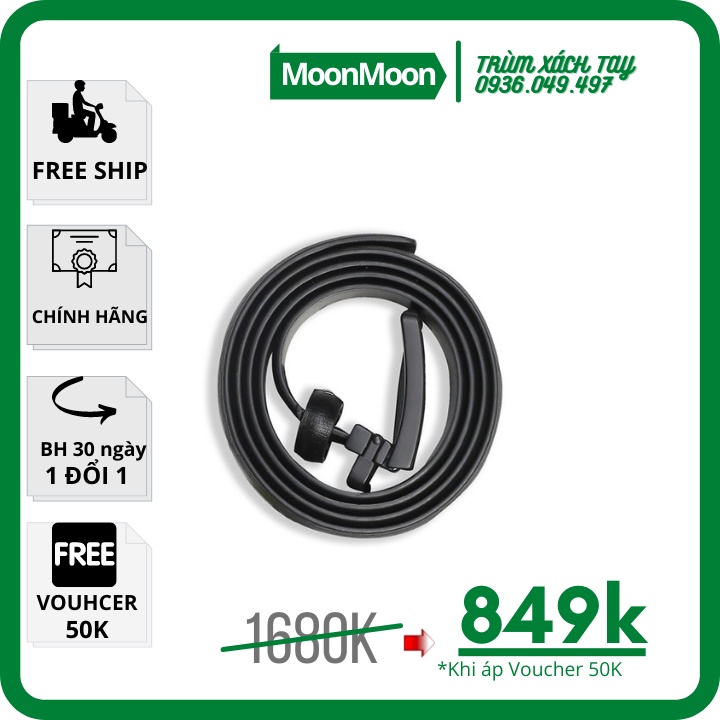 Dây Nịt PIERRE CARDIN 🎟MÃ 30K🎟 PC23 Hàng Da Nam CHÍNH HÃNG Thời Trang Auth Malaysia SALE 70%