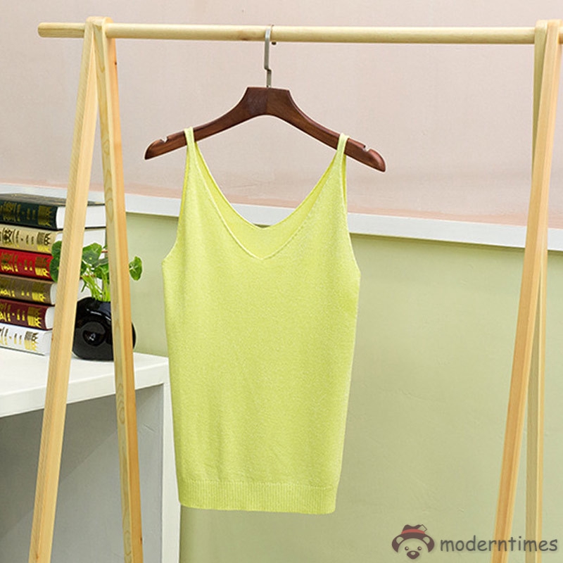 Áo Nữ Không Tay Cổ Chữ V Lấp Lánh Quyến Rũ | BigBuy360 - bigbuy360.vn