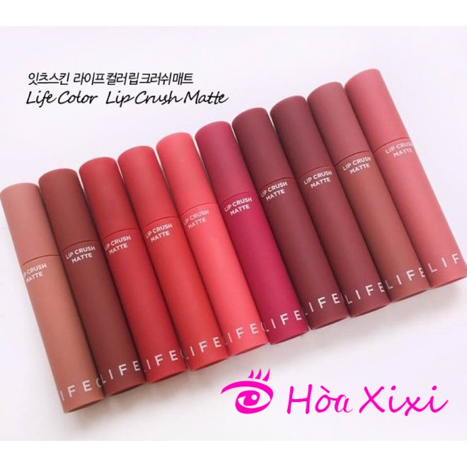 Son Kem Lì It's Skin Life Color Lip Crush Matte | Thế Giới Skin Care