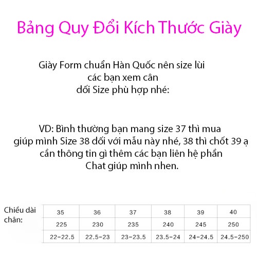 Giày Nữ, Giày Sneaker Nữ M103, Giày Nữ Kiểu Dáng Hàn Quốc
