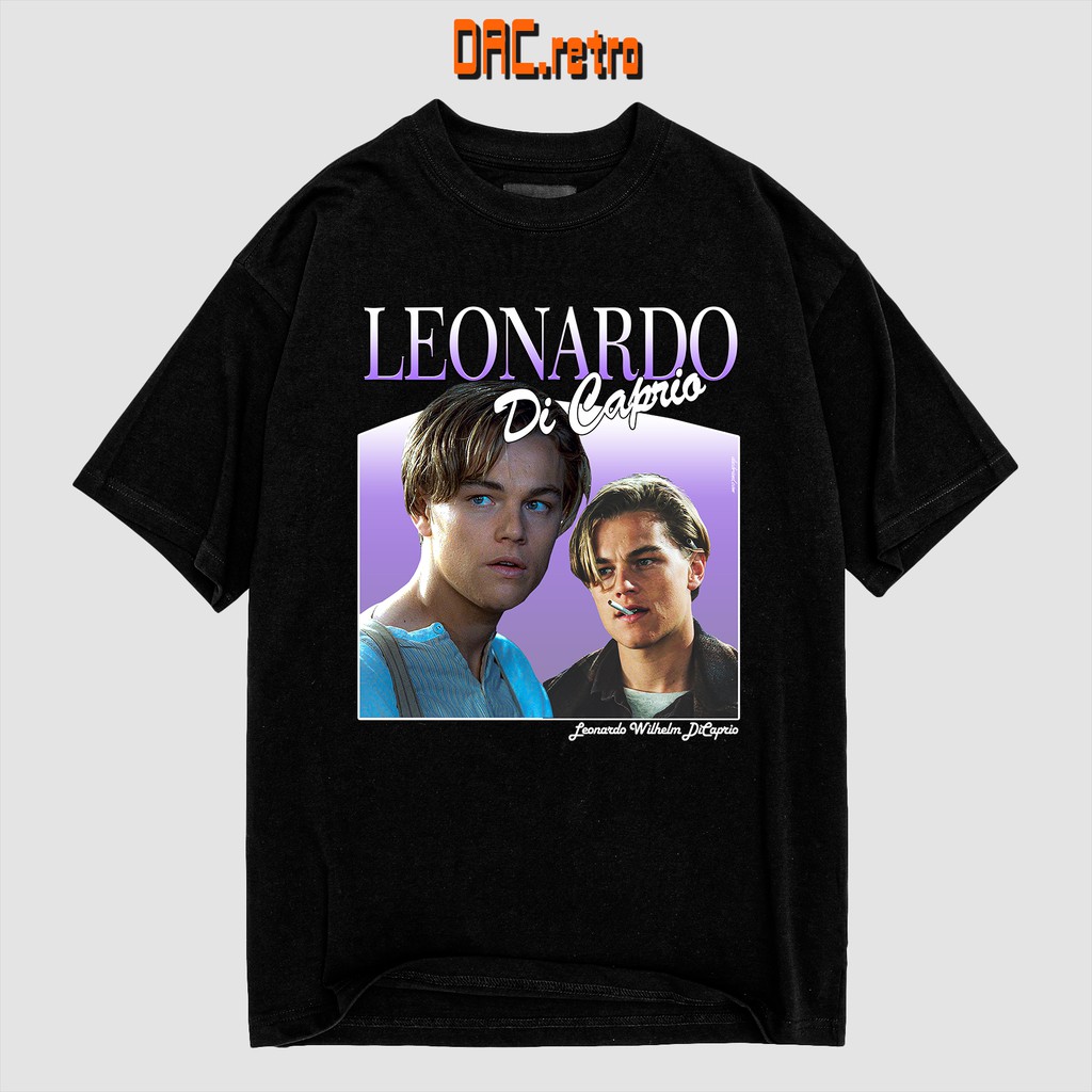 Áo thun DAC Vintage Leonardo DiCapri tay lỡ