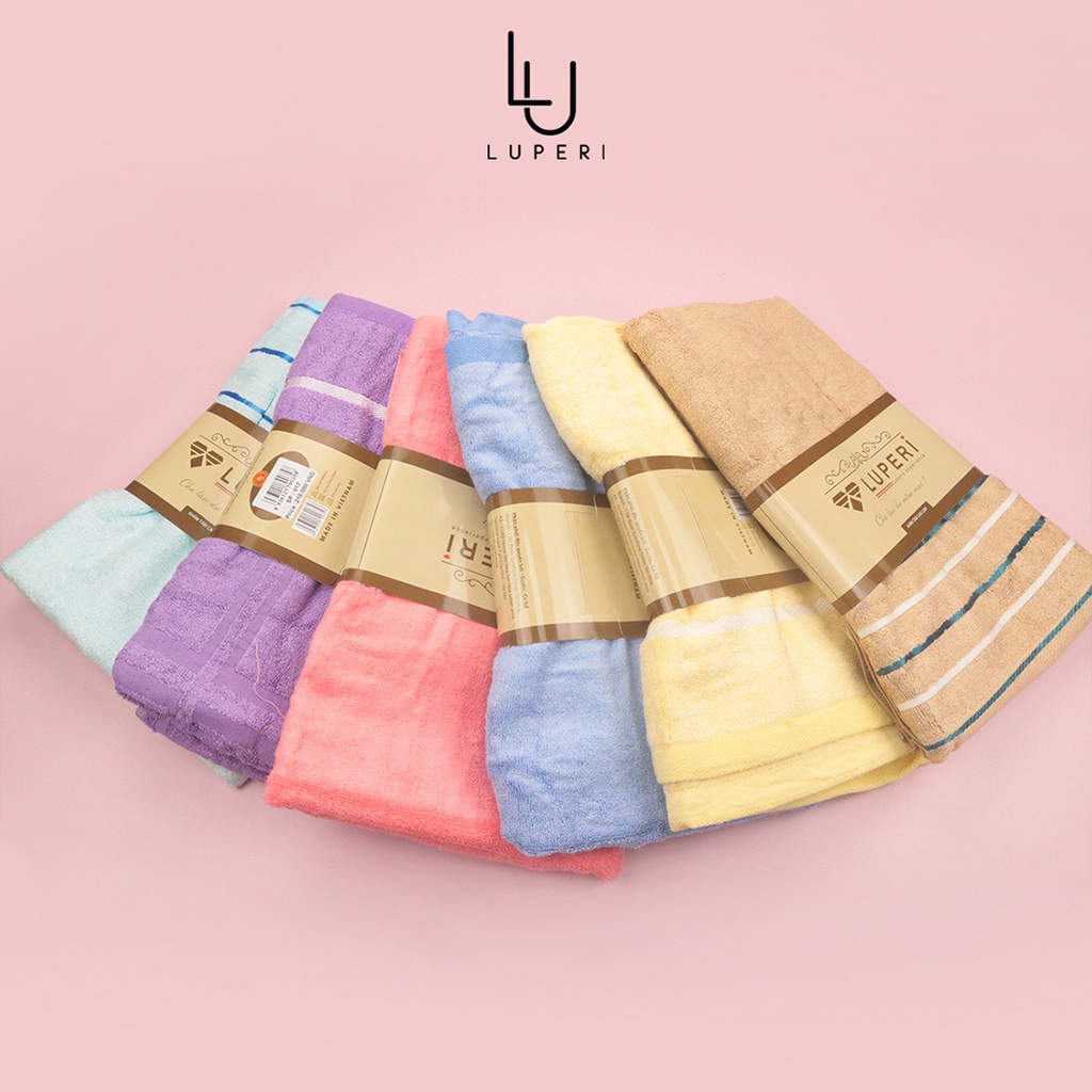 Khăn Tắm Sơ Tre Luperi Sp017 70 X 140 Cm
