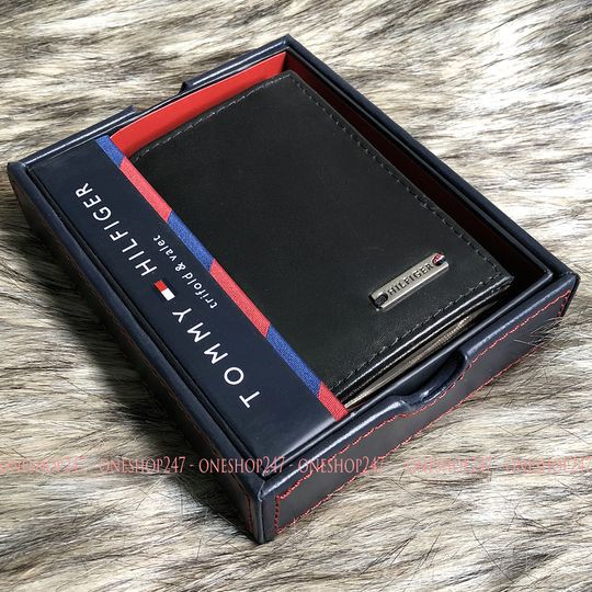 Ví Da Nam Tommy Hilfiger 70 - Hàng nhập Mỹ