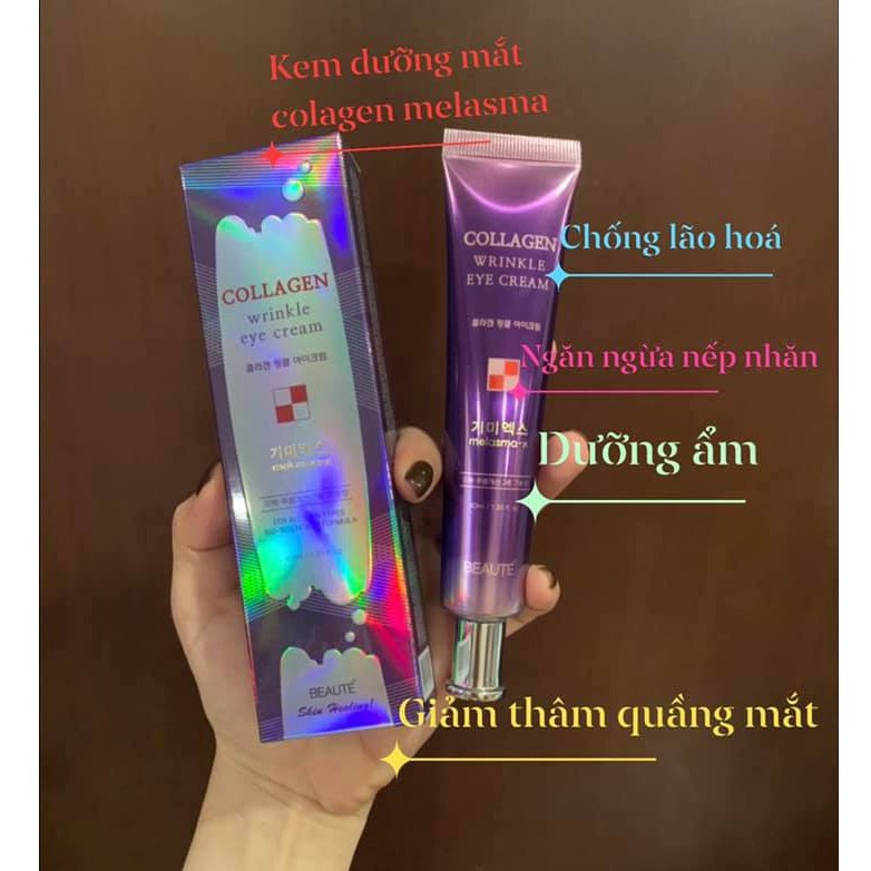 Kem Dưỡng Mắt Melasma-X Collagen Wrinkle Eye Cream