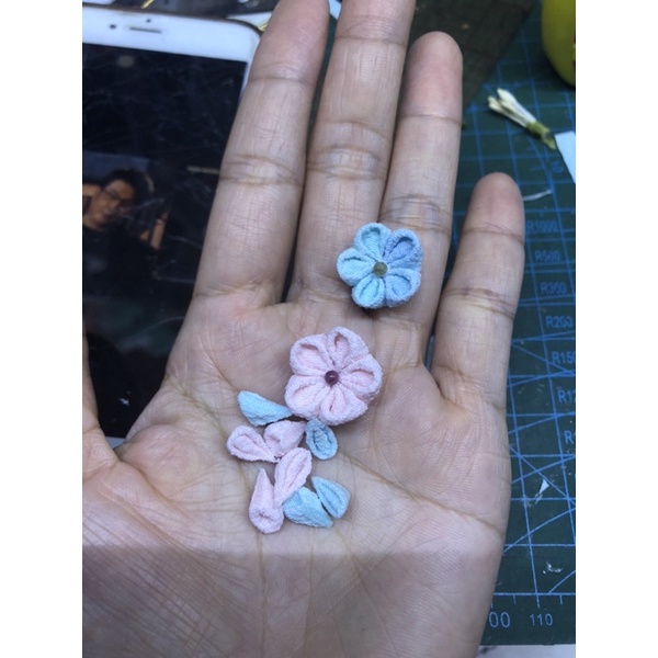 Phụ kiện tóc doll không thuộc tính- cho búp bê BJD hoa Kanzashi Nhật Bản8