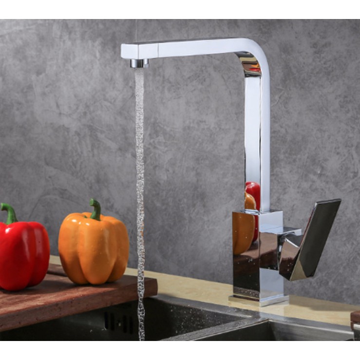 Vòi rửa bát ( chén ) nóng lạnh làm bằng đồng nguyên chất