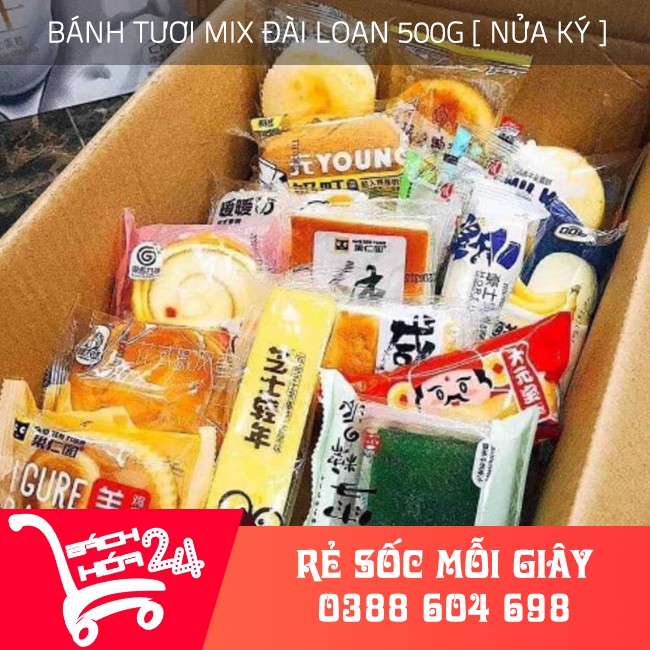 [NỬA KÍ] BÁNH MIX ĐÀI LOAN ĐỦ VỊ QUẬN 10