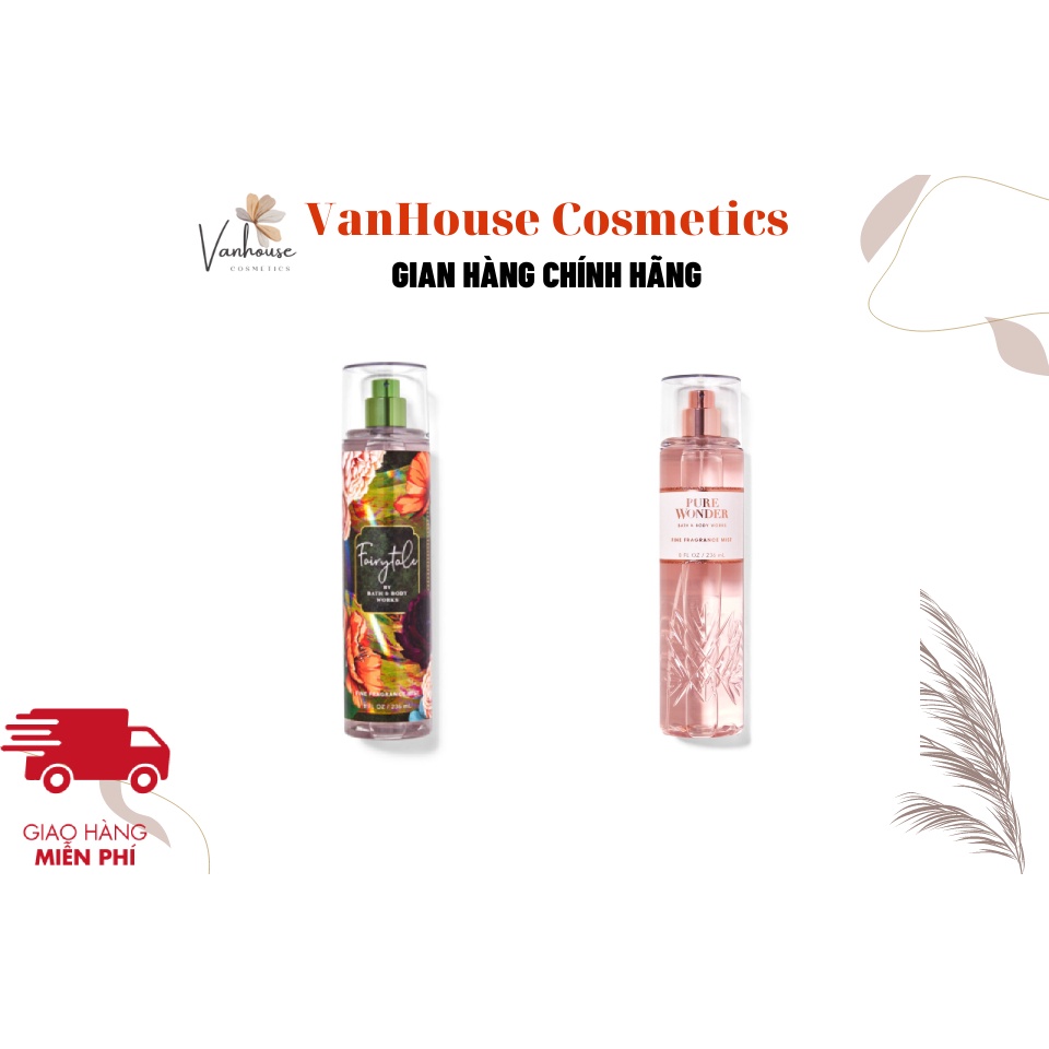 NƯỚC HOA XỊT TOÀN THÂN BATH & BODY WORK 236ML - BILL ẢNH CUỐI