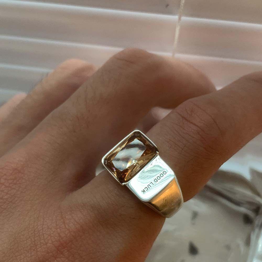 Nhẫn Hở Hình Bánh Sâm Panh Phong Cách Hip Hop Cá Tính Dành Cho Nữ