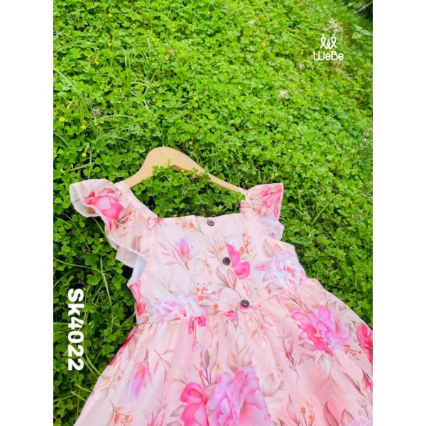 Những mẫu đầm voan tơ cho bé gái