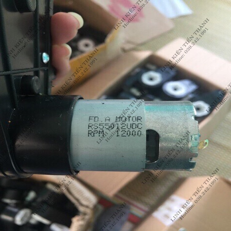 Động Cơ 12v12000 Vòng Dành Cho Ô Tô Điện Trẻ Em