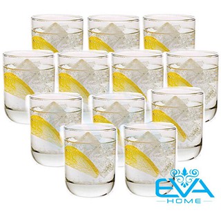 Bộ 12 Ly Thủy Tinh Bầu Lùn Uống Trà  Và Cà Phê Glass Tumbler 36TT