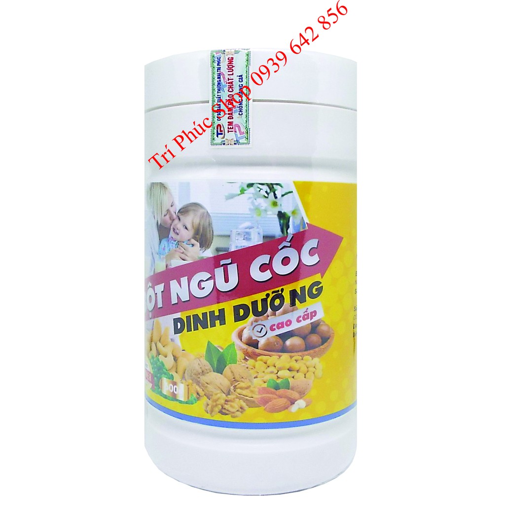 Bột ngũ cốc lon 600 gram - tăng cân tăng cơ tập Gym