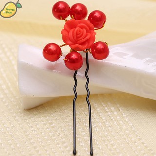 Trâm cài tóc hoa hồng