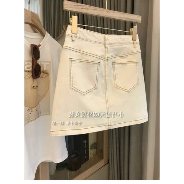 Chân váy chỉ nổi hai lớp kèm quần KA12