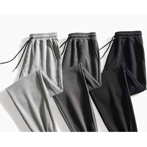 Quần jogger nữ bo gấu trơn vải nỉ tổ ong siêu đẹp, quần bom nữ nỉ thun dáng jogger mặc thu đông cực năng động QN767
