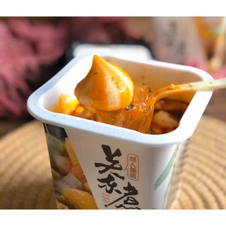 Miến Panto kiểu Nhật kèm chả cá, viên thả lẩu, trứng cua cực ngon