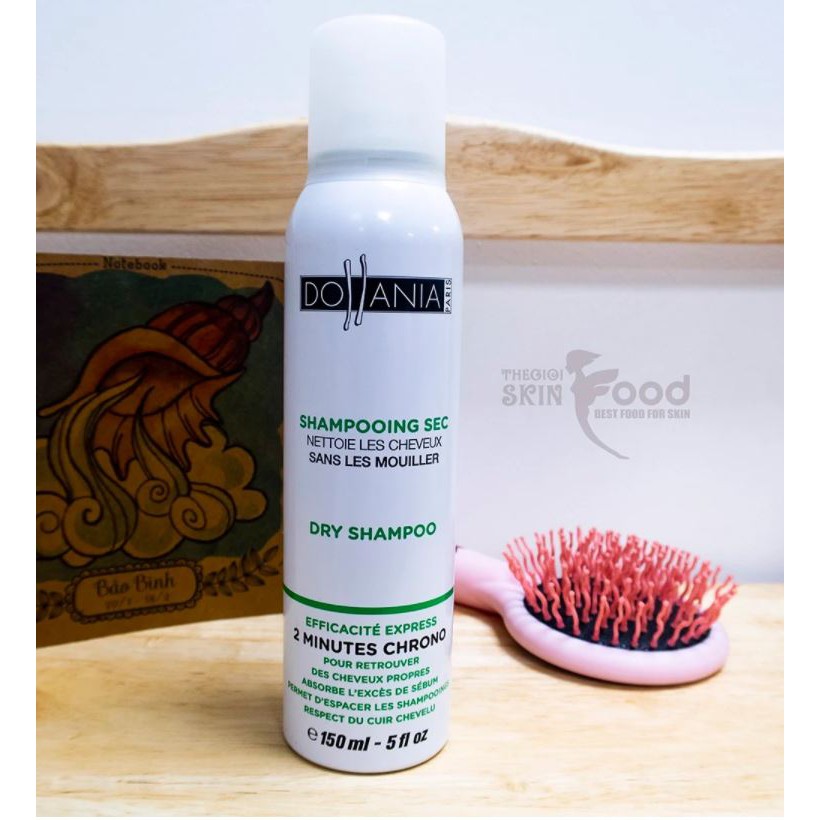Dầu Gội Khô Giúp Làm Sạch Tóc Dollania Dry Shampoo 150ml