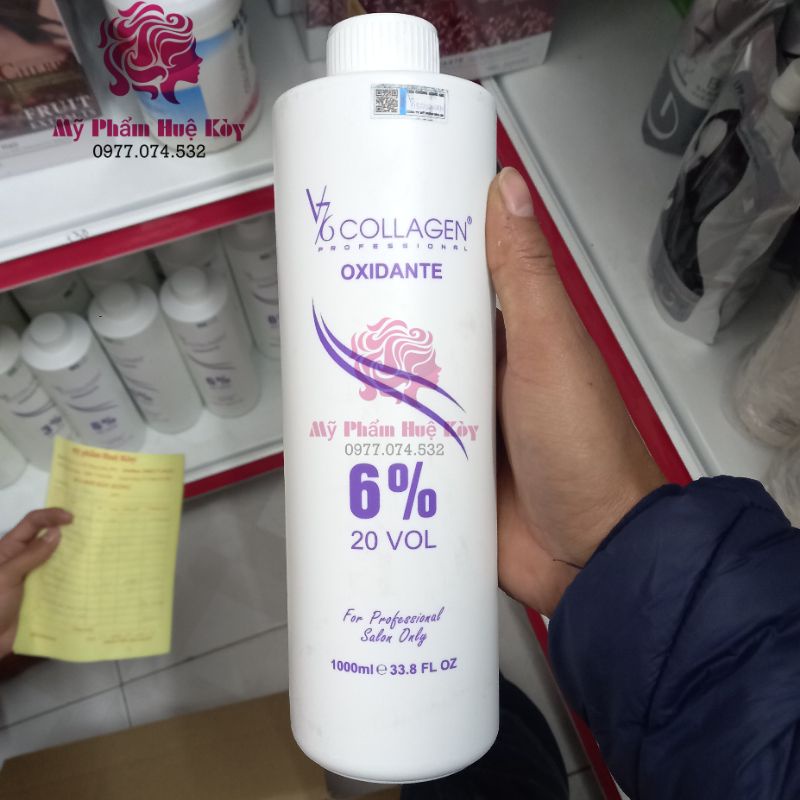 Oxy trợ nhuộm V76 Collagen chống rát 1000ml