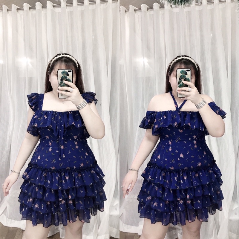 🔆 BIGSIZE 🔆 ĐẦM HOA TẦNG 💎