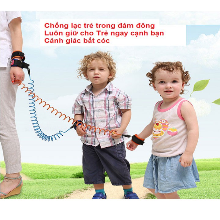 [FREE SHIP] Dây Đeo Tay An Toàn Chống Thất Lạc Cho Bé  SIÊU HOT