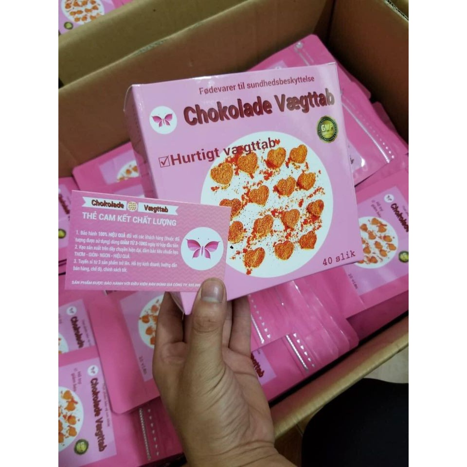 CHOKOLADE VAEGTTAB Bản Nâng Cấp VIP Loại 20 Viên