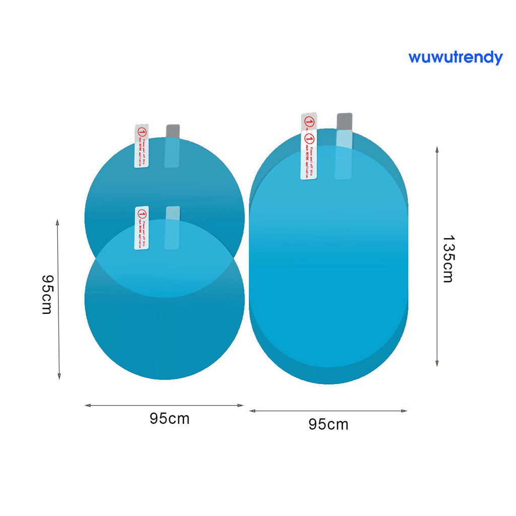 Miếng Dán Bảo Vệ Kính Chiếu Hậu Chống Sương Mù / Nước Mưa Cho Xe Hơi Suv