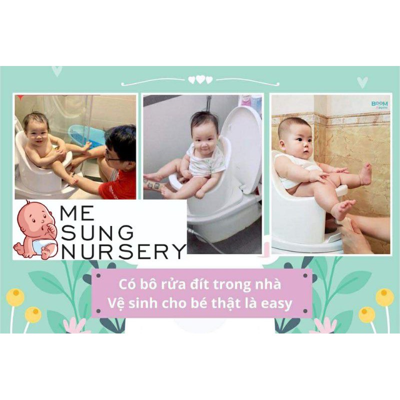 Bô rửa đa năng thông minh cho bé Boom Potty