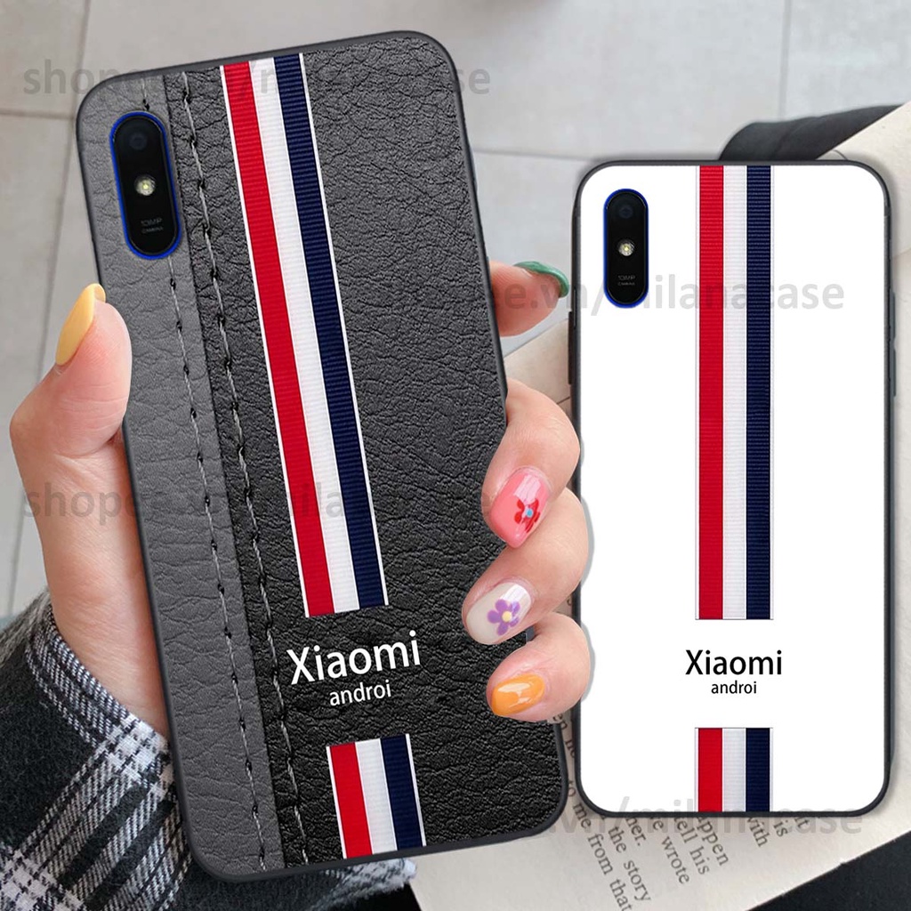 Ốp Xiaomi Redmi 7A / 8A / 9A in giả da phong cách thể thao, cá tính, thời trang