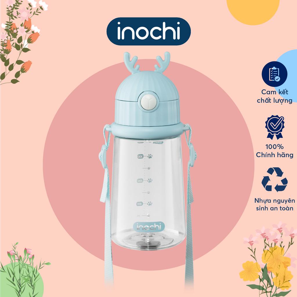 Bình nước nhựa Tritan 350/500/700ml cao cấp INOCHI nguyên sinh kháng khuẩn Ag+ dễ cầm nắm và tiện dụng