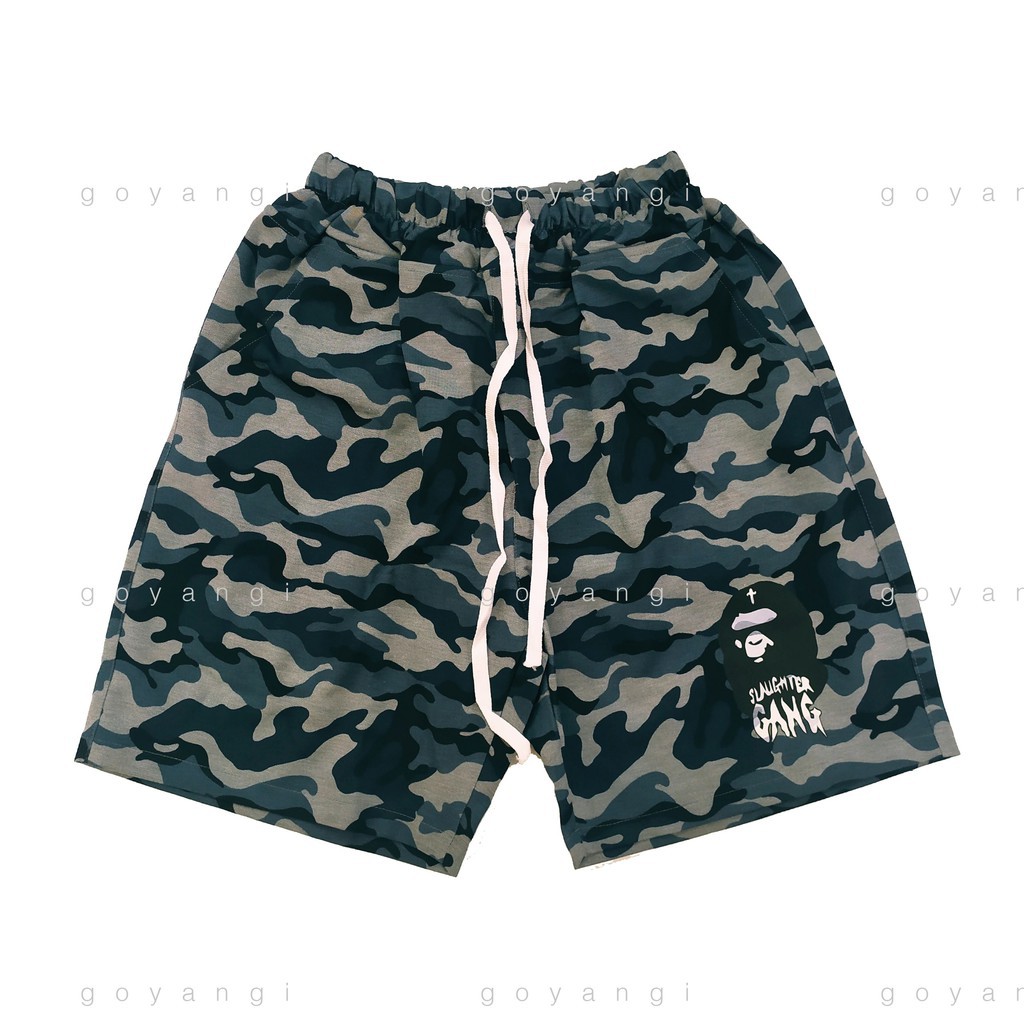 Quần short ⚜️FREESHIP⚜️ BAPE camo có 3 màu cho cả nam và nữ ་