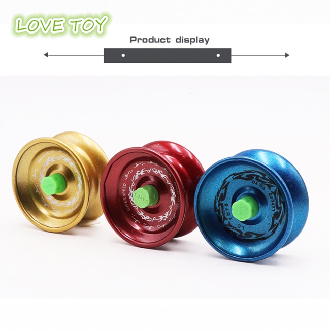 Đồ Chơi Yoyo Có Dây Bằng Hợp Kim Cho Trẻ Em