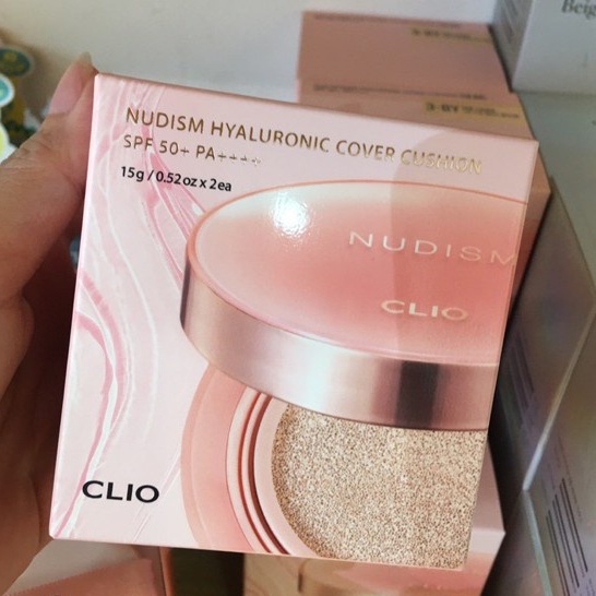 Phấn nước Clio Nudism Hyaluronic Cover Cushion -Kèm Lõi Refill