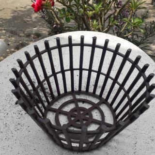 Chậu nhựa giả gỗ trồng hoa lan F30
