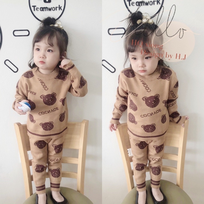 Bộ len siêu phẩm cho bé yêu 8-20kg