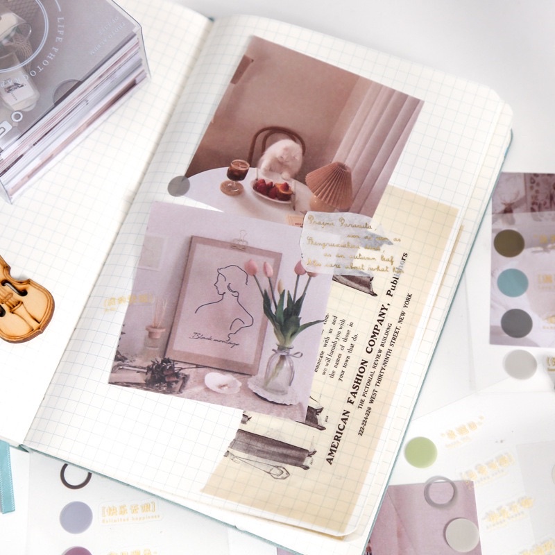 Set Giấy Note Giấy Ghi Chú 320 Tờ Chủ Đề Phong Cảnh Nhiều Màu Sắc