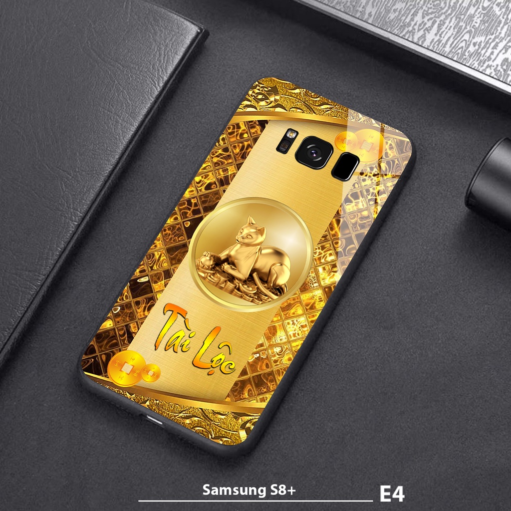 Ốp lưng KÍNH Samsung S8  PLUS in hình 3D 12 CON GIÁP -TÀI LỘC-PHÚ QUÝ -SIÊU ĐẸP