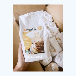 BỘT MÌ NGUYÊN CÁM HỮU CƠ MARKAL (1kg)