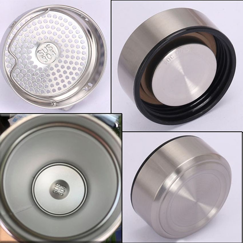 Bình Nước Giữ Nhiệt Dung Tích 1L Bình Inox Cao Cấp 2 Lớp Nóng Lạnh Lâu Có Dây Xách Siêu Tiện Lợi Kotic_shop