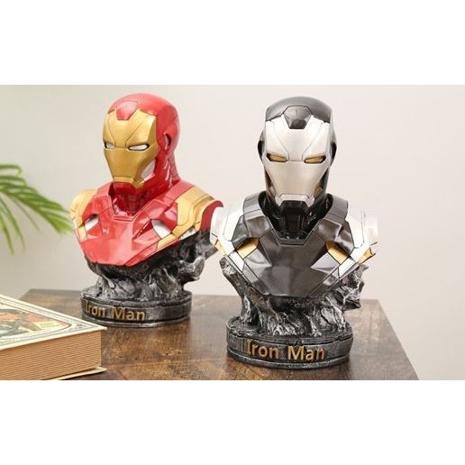 Mô hình tượng bán thân Iron Man Tony Stark MK46 cao 36cm lệ 1/2 trong phim Biệt đội siêu anh hùng The Avengers (Ironman)