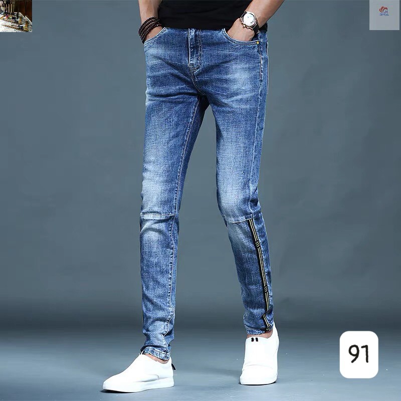 Quần Jean Nam Chất Bò 💝Freeship💝 Quần Rin Nam Cao Cấp Co Giãn 4 Chiều HU94 | BigBuy360 - bigbuy360.vn