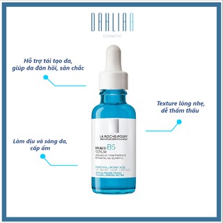 Serum La Roche-Posay Hyalu B5 30ml giúp hỗ trợ quá trình tái tạo da  [Kèm Ảnh thật + Video]