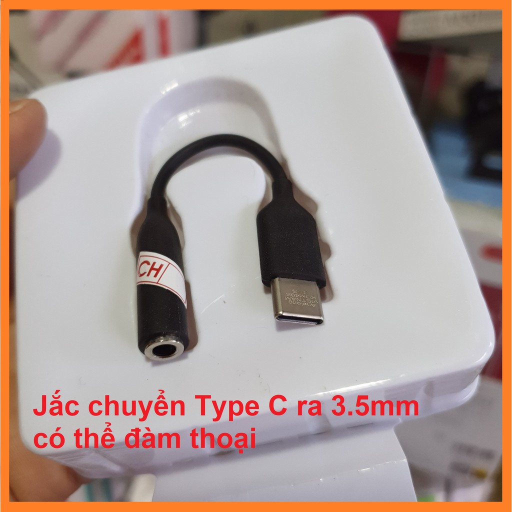 Jắc chuyển đổi TYPE C ra 3.5mm - có thể nghe nhạc đàm thoại bình thường