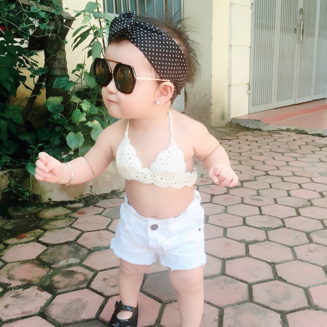 Set bikini cho bé gái