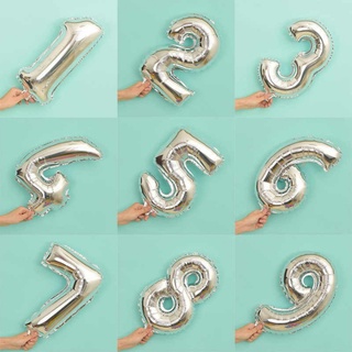 Bóng số 16inch~38cm trang trí sinh nhật cho bé