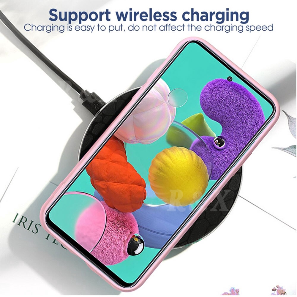 Ốp Lưng Silicone Mềm Màu Trơn Đơn Giản Cho Realme C17 C12 C11 C15 C3 6i 6 Pro 5i 5 Pro 3