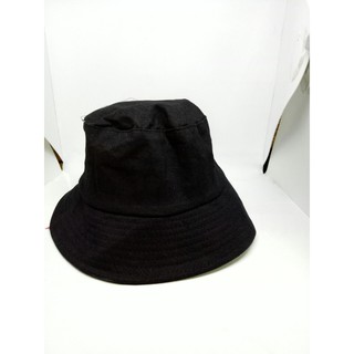NÓN BUCKET TAI BÈO ĐEN TRƠN ĐẸP - DMA store