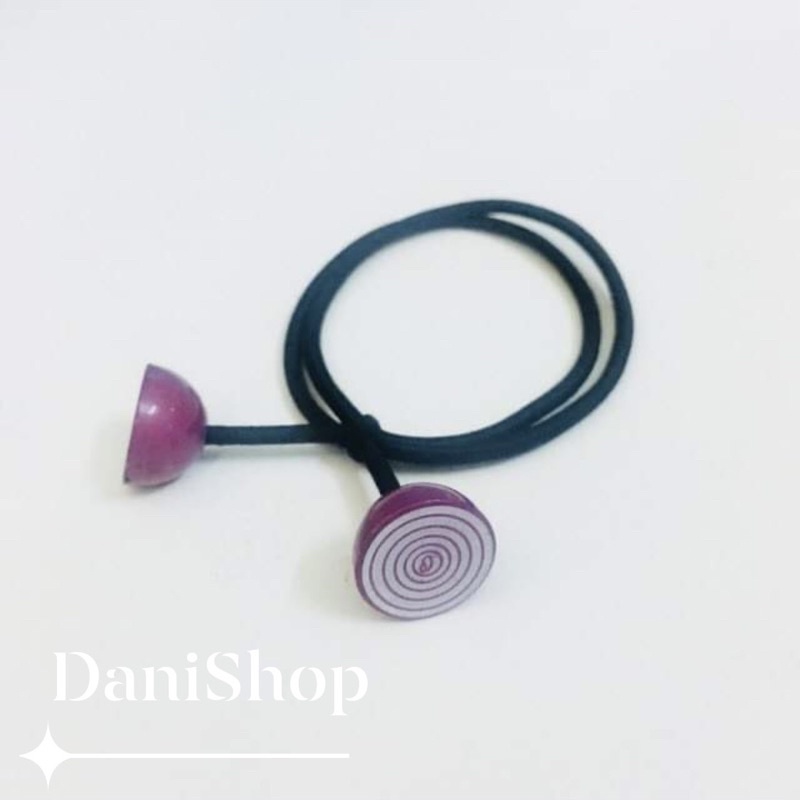 DANI cột tóc mua 10 TẶNG 1 chọn kiểu thun chun nịt buộc tóc vòng tay rái cây nơ hạt ngọc charm trai hair tie ties band